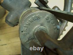 RARE Vintage Antique Lawn Water Irrigation Sprinkler Skinner System Troy Ohio