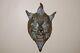 Rare Vintage Metal Devil Mask Brass/bronze Jester Satan Demon Poker Statue