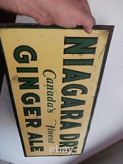 RARE Vintage NIAGARA Dry Metal Advertising sign