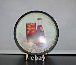 RARE Vintage minster cola Metal beer tray Distressed 12.5 inch