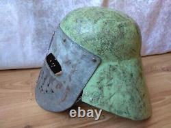 RARE Vintage old Helmet Hat Cap uniform Knight metal hand made Warrior