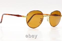 RAY-BAN RITUALS W2546 Gold Plated Vintage RARE Round Metal Luxury Sunglasses