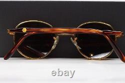 RAY-BAN RITUALS W2546 Gold Plated Vintage RARE Round Metal Luxury Sunglasses