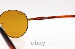 RAY-BAN RITUALS W2546 Gold Plated Vintage RARE Round Metal Luxury Sunglasses