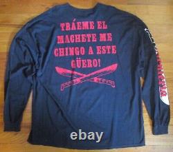 Rare BRUJERIA 2XL Vintage MATANDO GUEROS 2 Sided T-Shirt Metal Tee Shirt NICE