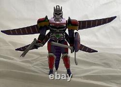 Rare Beetle Borgs Metallics Bee Fighter Kabuto Tentou Figure Doll 1997 Vintage