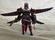 Rare Beetle Borgs Metallics Bee Fighter Kabuto Tentou Figure Doll 1997 Vintage