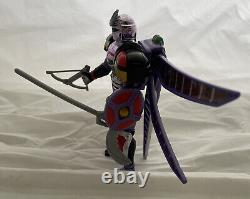 Rare Beetle Borgs Metallics Bee Fighter Kabuto Tentou Figure Doll 1997 Vintage