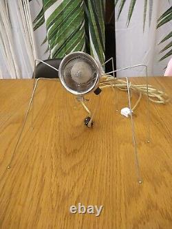 Rare Euro Vintage Metal Spider Table or Wall Lamp Modern WORKING light MOMA 1995
