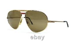 Rare Ferrari Sunglasses Aviator F 12 Italy Vintage Outdoors Uv400 Luxury 62-13