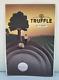 Rare! Le Creuset Vintage Relief Metal Sign Truffle In Good Condition