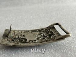 Rare Old Vintage Unique Metal Original Mark Jacob's Belt Buckle 0012