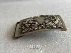 Rare Old Vintage Unique Metal Original Mark Jacob's Belt Buckle 0012