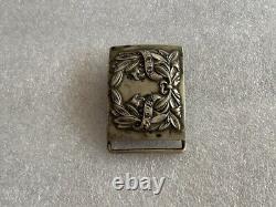 Rare Old Vintage Unique Metal Original Mark Jacob's Belt Buckle 0012