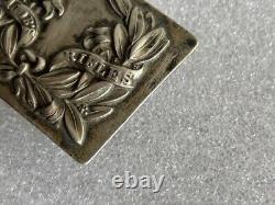 Rare Old Vintage Unique Metal Original Mark Jacob's Belt Buckle 0012