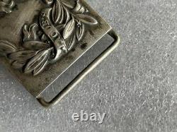 Rare Old Vintage Unique Metal Original Mark Jacob's Belt Buckle 0012