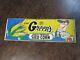 Rare Original Large Vintage 1960's Green's Seed Corn Farm 36 Metal Sign Adv Oil
