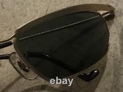 Rare Ray Ban M2572 Olympian gold Vintage Sunglasses