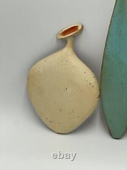 Rare VINTAGE 1960'S SEXTON CAST METAL WINE JUGS BOTTLES 3 Pc Set