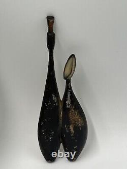 Rare VINTAGE 1960'S SEXTON CAST METAL WINE JUGS BOTTLES 3 Pc Set