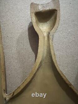 Rare VINTAGE 1960'S SEXTON CAST METAL WINE JUGS BOTTLES 3 Pc Set