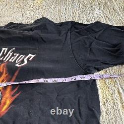 Rare Vintage 00s Morbid Angel Domination Metal Band Tshirt xl black On Cygnus Tg