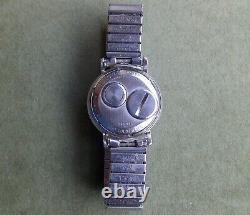 Rare Vintage 10k White GF 1965 Bulova Accutron M5 214 Men's Diamond Dial Watch