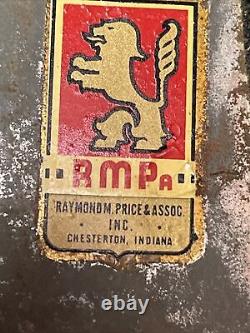 Rare Vintage 1940's-50's Budweiser King Of Beers Embossed Metal And Plastic Sign