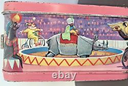 Rare Vintage 1967 Doctor Dolittle Movie Metal Lunch Box and Thermos! By Aladdin