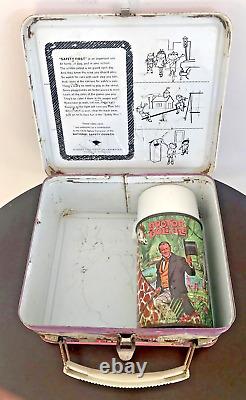 Rare Vintage 1967 Doctor Dolittle Movie Metal Lunch Box and Thermos! By Aladdin