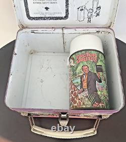 Rare Vintage 1967 Doctor Dolittle Movie Metal Lunch Box and Thermos! By Aladdin