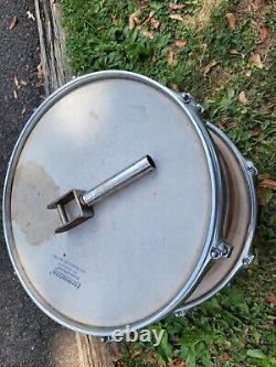 Rare Vintage 1970s Ludwig B/o Pointy Badge 13 And 14 Timbales Drums Percussion