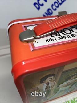 Rare Vintage 1977 Aladdin Welcome Back Kotter Metal Lunchbox withThermos & Tags