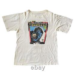 Rare Vintage 1990 The Accused Grinning Like An Undertaker Band T-Shirt Sz L