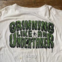 Rare Vintage 1990 The Accused Grinning Like An Undertaker Band T-Shirt Sz L