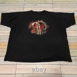 Rare Vintage 90's Living Sacrifice Metal Hardcore Band Tour T Shirt