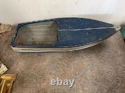Rare Vintage Arkansas Traveler 17 Metal Toy Boat