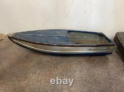 Rare Vintage Arkansas Traveler 17 Metal Toy Boat