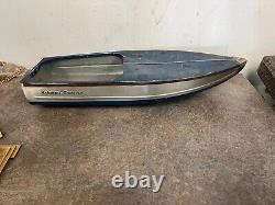 Rare Vintage Arkansas Traveler 17 Metal Toy Boat