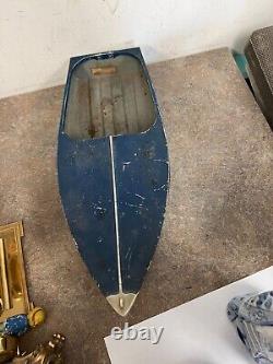 Rare Vintage Arkansas Traveler 17 Metal Toy Boat