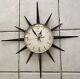 Rare? Vintage Atomic Sentinel Starburst Wall Clock