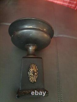 Rare Vintage Brass Metal Urn, 1992