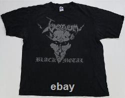 Rare Vintage CYGNUS Venom Black Metal Album 1996 Tour T Shirt 90s Metal Band XL