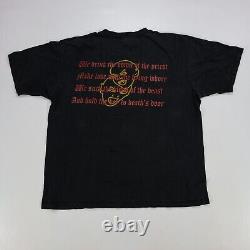 Rare Vintage CYGNUS Venom Black Metal Album 1996 Tour T Shirt 90s Metal Band XL