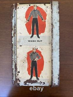 Rare Vintage Canadian Hockey Lunch Box General Steel Wares 1950's or 60's