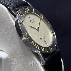Rare! Vintage Corum Romvlvs Quartz Swiss Made Men's Watch 43.901.21