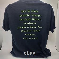 Rare Vintage Cynic Focus 1993 2Sides T-Shirt Progressive Death Metal Read Size