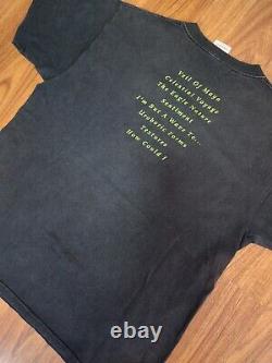 Rare Vintage Cynic Focus 2side t-shirt Thrash metal, Progressive Death Metal
