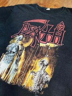Rare Vintage DeathHuman 2006 t- shirt death metal, progressive metal
