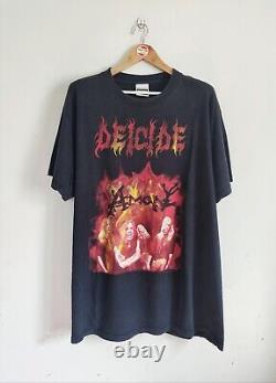 Rare Vintage Deicide Amon 90's 2side t-shirt Death Metal, Satanic death metal